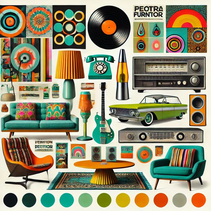 Décor Items For Vintage & Retro Theme